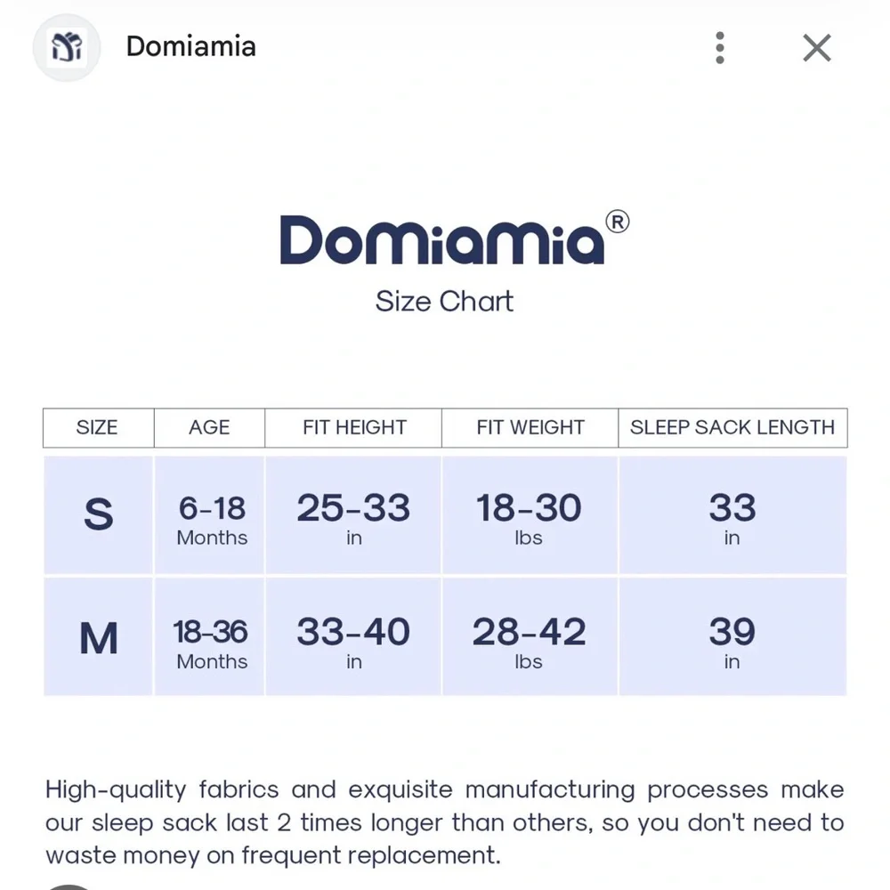 DoMiaMia Pink Soft Fabric Baby Sleep Sack